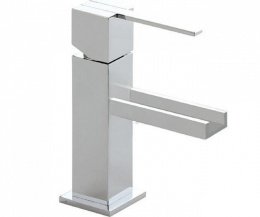 Фото Смеситель для раковины Fiore Xs 71CR7705, с донным клапаном, хром sntx