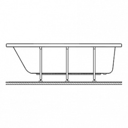 Комплект ножек Vitra Neon (59990228000) хром