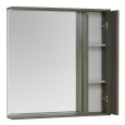 Зеркальный шкаф Aquaton Стоун 80 грецкий орех 1A228302SXC80