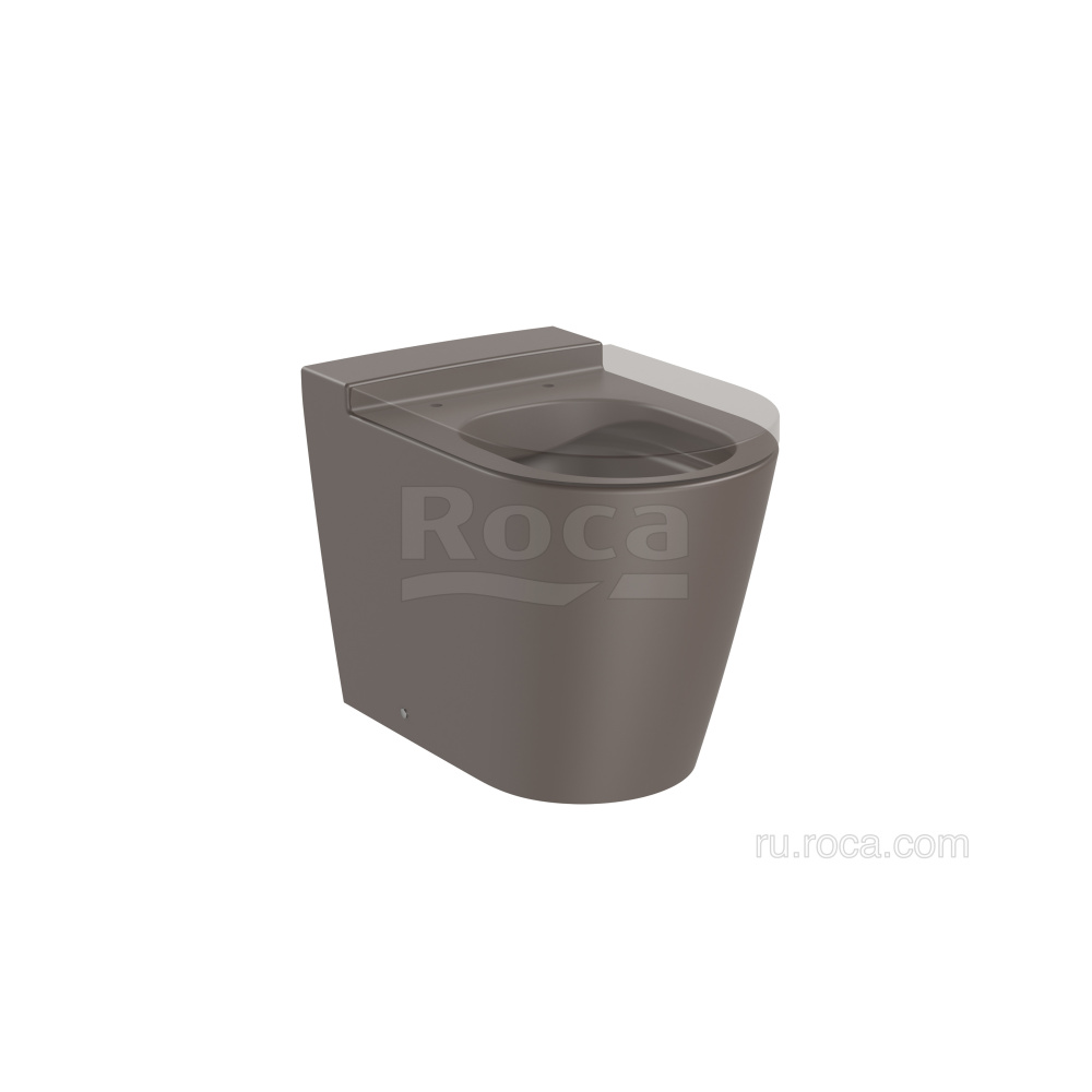 Чаша напольного унитаза Roca Inspira Round (347526660) кофейный