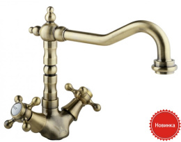 Фото Смеситель для раковины Timo Nelson 0143/02FK антик