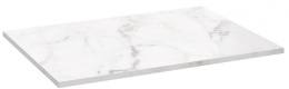 Столешница без выреза под раковину Jacob Delafon Odeon Rive Gauche 90 см, EB2593-NR4, цвет белый мра