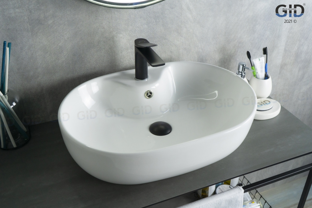 Фото Раковина накладная Gid N9163