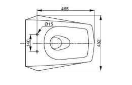 Фото Сиденье с крышкой для унитаза TC375CVK TOTO Jewelhex