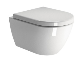 Унитаз подвесной GSI Pura 50 881811 белый глянцевый