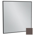 Зеркало Jacob Delafon Silhouette EB1425-S32, 80 х 80 см, лакированная рама светло-коричневый сатин