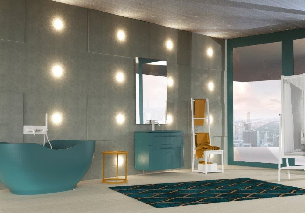 Смеситель для ванны Paffoni LIGHT (LIG001BO) Белый матовый