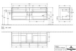 Villeroy Boch Collaro C02800VH Тумба под раковину 1600х500 мм (Arizona Oak)