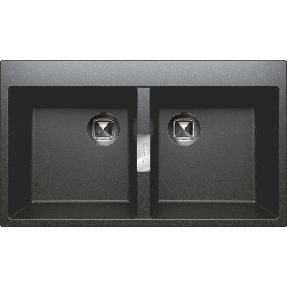 Фото Кухонная мойка TOLERO TL-862 (TL-862 №911 черный)