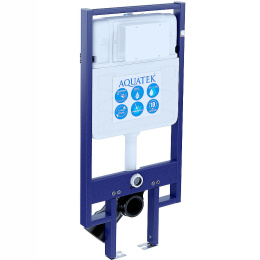 Фото Инсталляция Aquatek INS-0000020 угловая, для унитаза без клавиши смыва