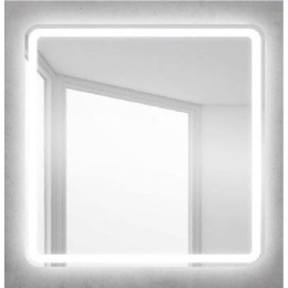 Зеркало BelBagno SPC-MAR-600-600-LED-BTN 60 x 60 см со встроенным светильником