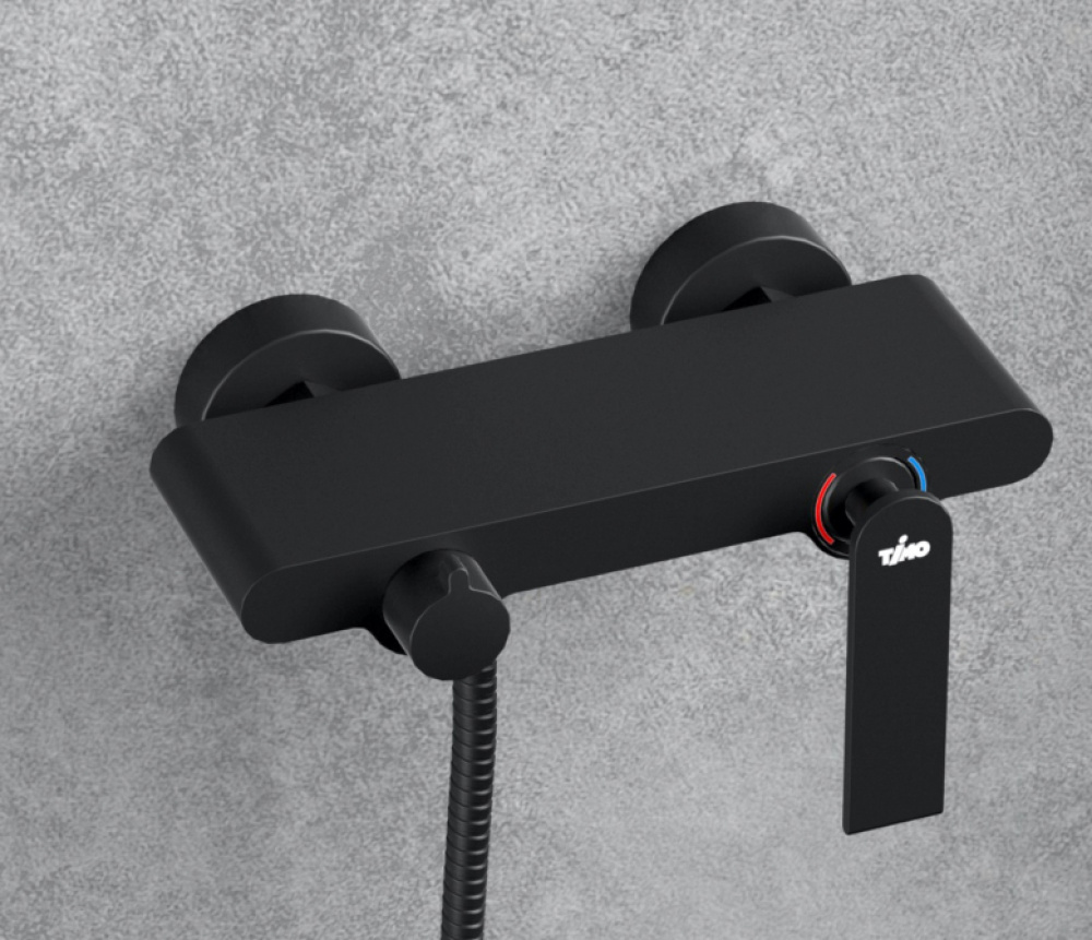 Фото Смеситель для ванны с душем Timo Anni 2714/03Y черный