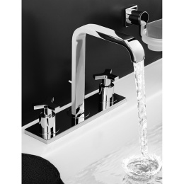 Фото Смеситель для раковины Grohe Allure 20143000 на 3 отверстия