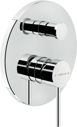 Nobili Velis VE125100/ECR Смеситель для ванны (внешняя часть)