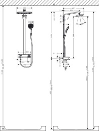 Душевая система Hansgrohe Raindance (27287000) хром