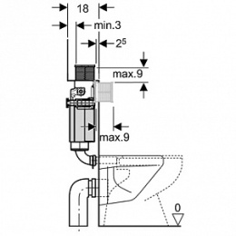 Фото Geberit Duofix 109.201.00.1 для унитазов