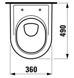 Подвесной унитаз Laufen Pro 8209520000001