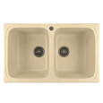 Мойка из искусственного мрамора MIXLINE ML-GM23 49,5x77,5 525190