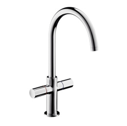 Фото Axor Uno 38040000 Смеситель для раковины (хром)