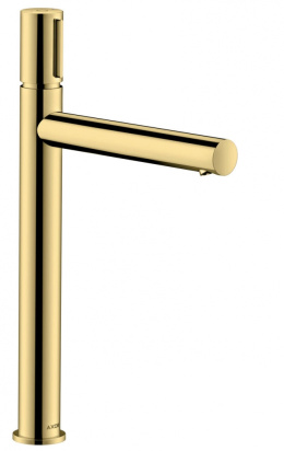 Смеситель для раковины Axor Uno 45014930 с кнопкой Select, латунь