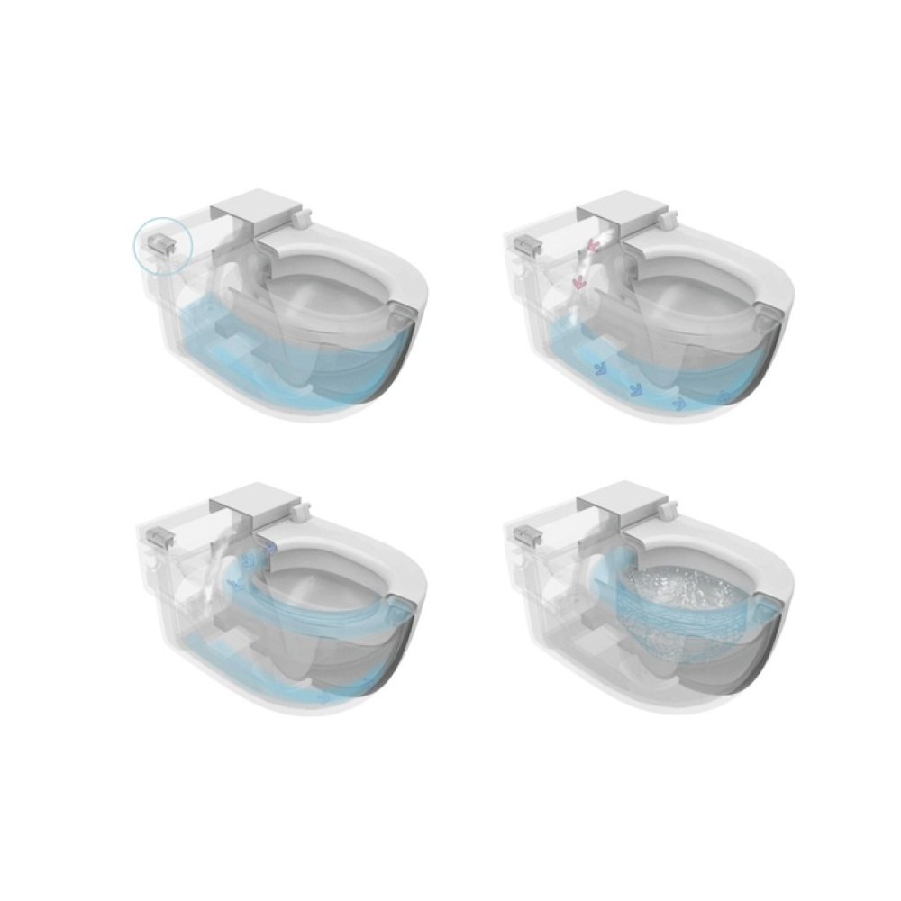 Унитаз подвесной Roca In-Tank Meridian (893302000) белый