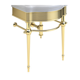 Фото Migliore Fortuna 28217 Консоль напольная 73 см. H78 см. золото