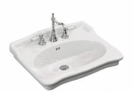 Фото Раковина 68 см ArtCeram Hermitage (HEL002 01 00) белый