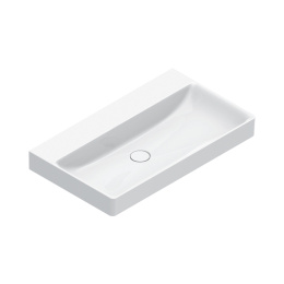 Раковина 80 см Catalano Green (0420800001) белый глянцевый