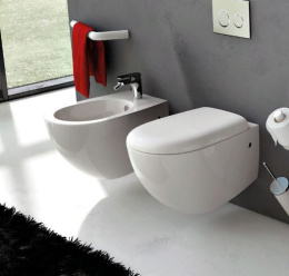 Подвесной унитаз ArtCeram File (FLV004 14 00) красный