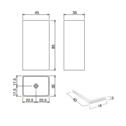 Antonio Lupi Fusto FOLDVE Полотенцедержатель из нержавеющей стали AISI 304 с рельефной поверхностью,