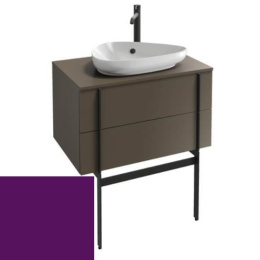 Тумба под раковину Jacob Delafon Nouvelle Vague 80 см, EB3039-S20, сливовый сатин