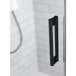 Дверь душевого уголка Radaway Idea Black KDJ 140 L профиль Черный стекло прозрачное 387044-54-01L