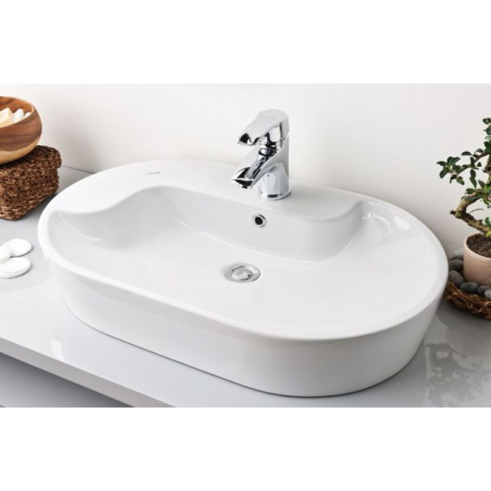 Фото Раковина мебельная Creavit TP172-00CB00E-0000 накладная