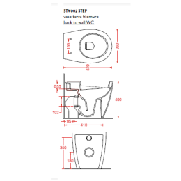 Подвесной унитаз ArtCeram Step (STV001 01 00) белый