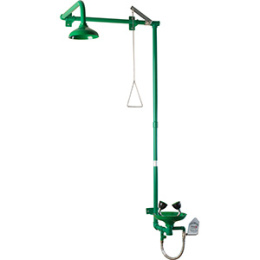 Фото Nofer SC740 Аварийный душ и раковина для глаз установка над дверью