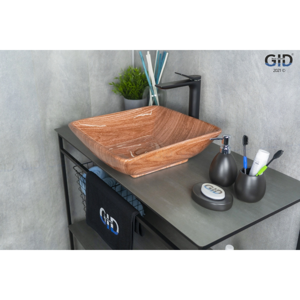 Раковина накладная Gid Mnc180