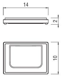 NOBILI ACCB01CR Мыльница (хром)