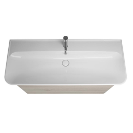 Тумба с раковиной Burgbad Iveo SFEN120F2834G0161C0001*1 120 фланелевый дубовый
