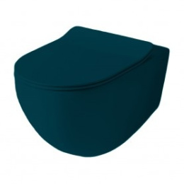 Фото Унитаз подвесной ArtCeram File 2.0 (FLV004 42 00) синий