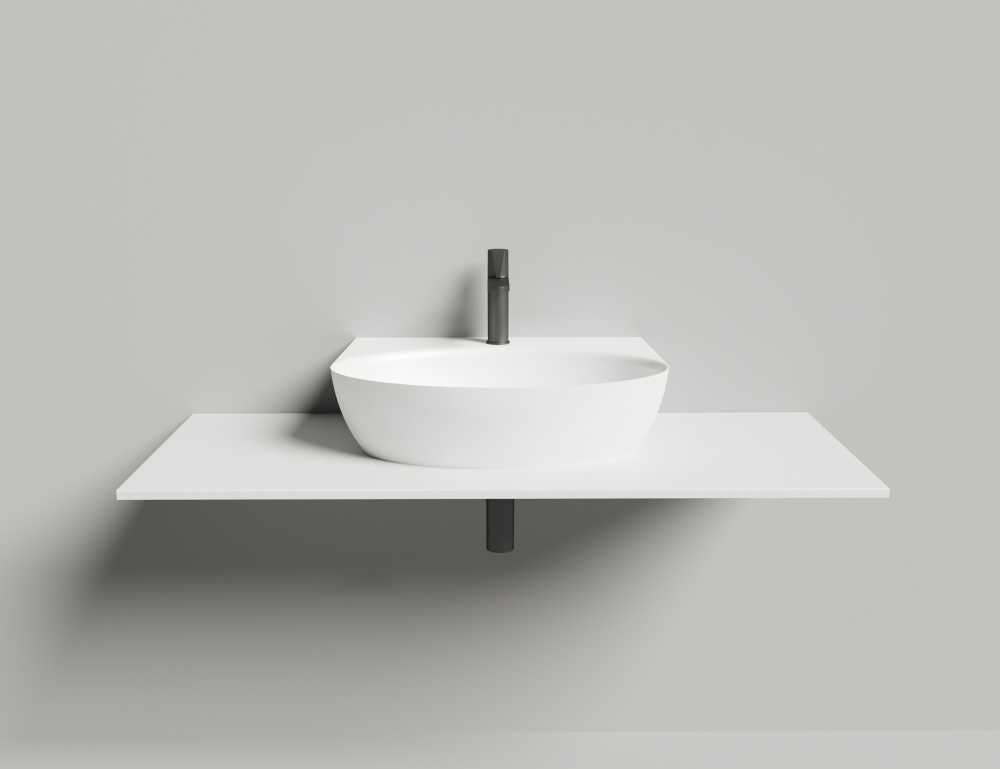 Фото Раковина накладная Salini Alda (140312G)