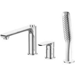 Смесители на борт ванны Смеситель на борт ванны BelBagno ANCONA ANCONA-BVD3-CRM