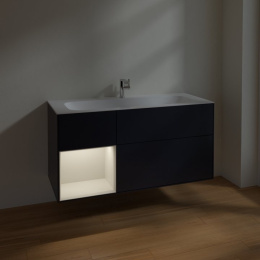 Villeroy Boch Finion F060GJHG Тумба под раковину 1196х498 мм (light grey matt/midnight blue matt)