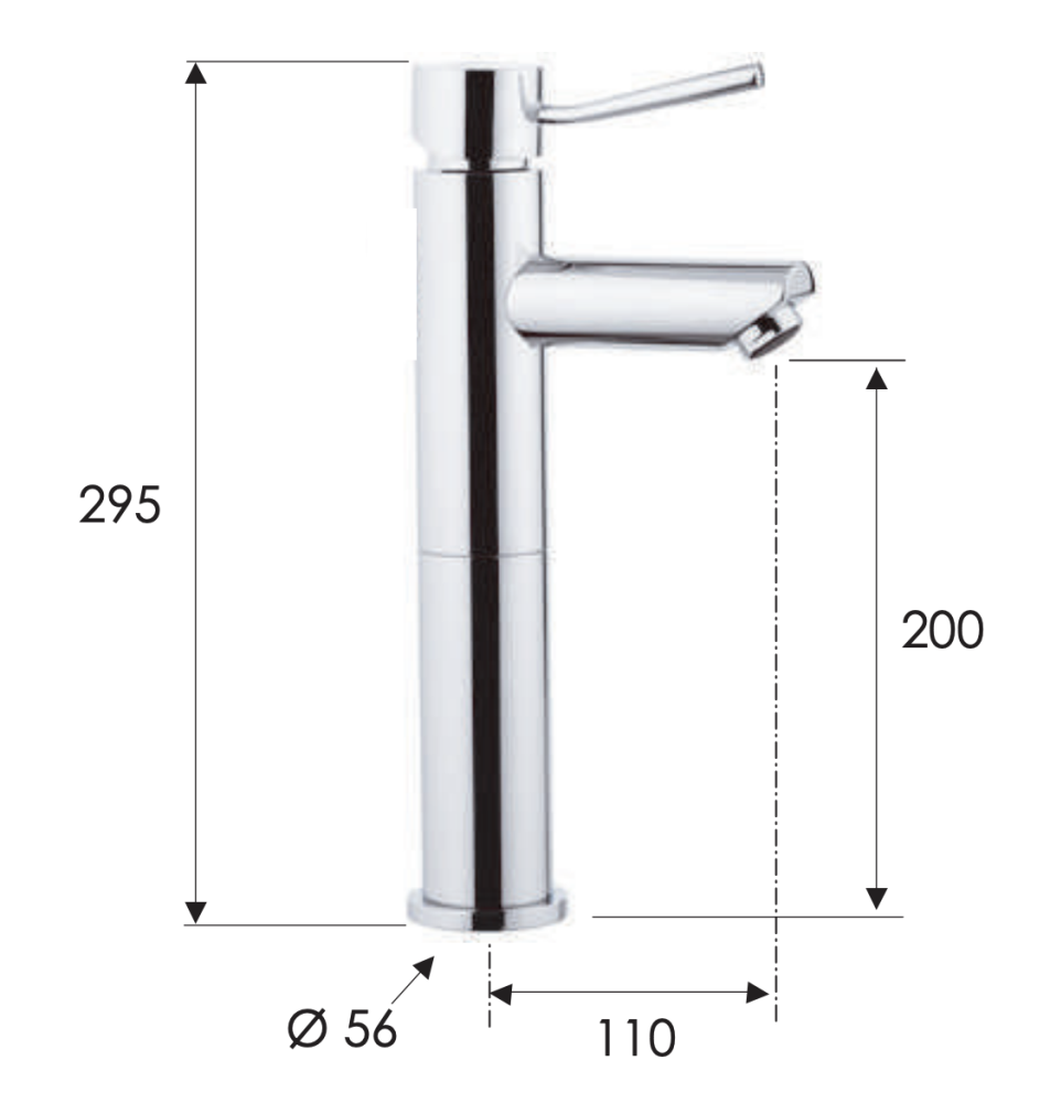 Фото Смеситель для раковины Remer Minimal N11L