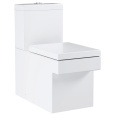 Напольный унитаз, безободковый Grohe Cube Ceramic 3948400H крышка микролифт