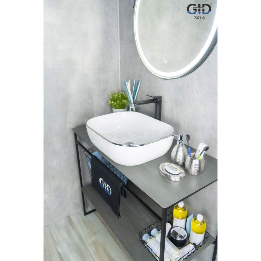Раковина накладная Gid D1302h011