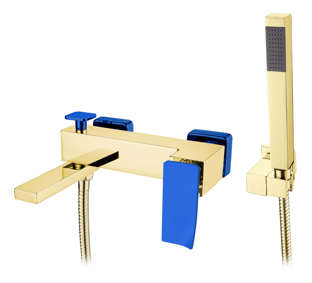 Смеситель для ванны Boheme Q (143-GUV.2) золото