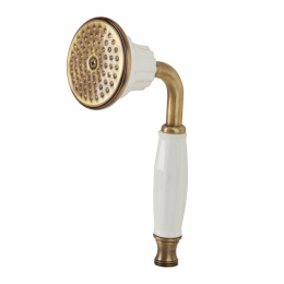 Фото Migliore Olivia 18993 Ручной душ, бел./бронза