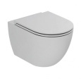 Унитаз подвесной Azzurra Comoda (CMVCSPE00000CT) безободковый, Cotone