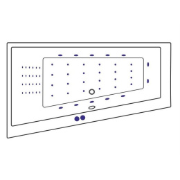 Фото Excellent Sfera WAEX.SFL17.NANO Ванна 170x100 L "NANO" (хром)