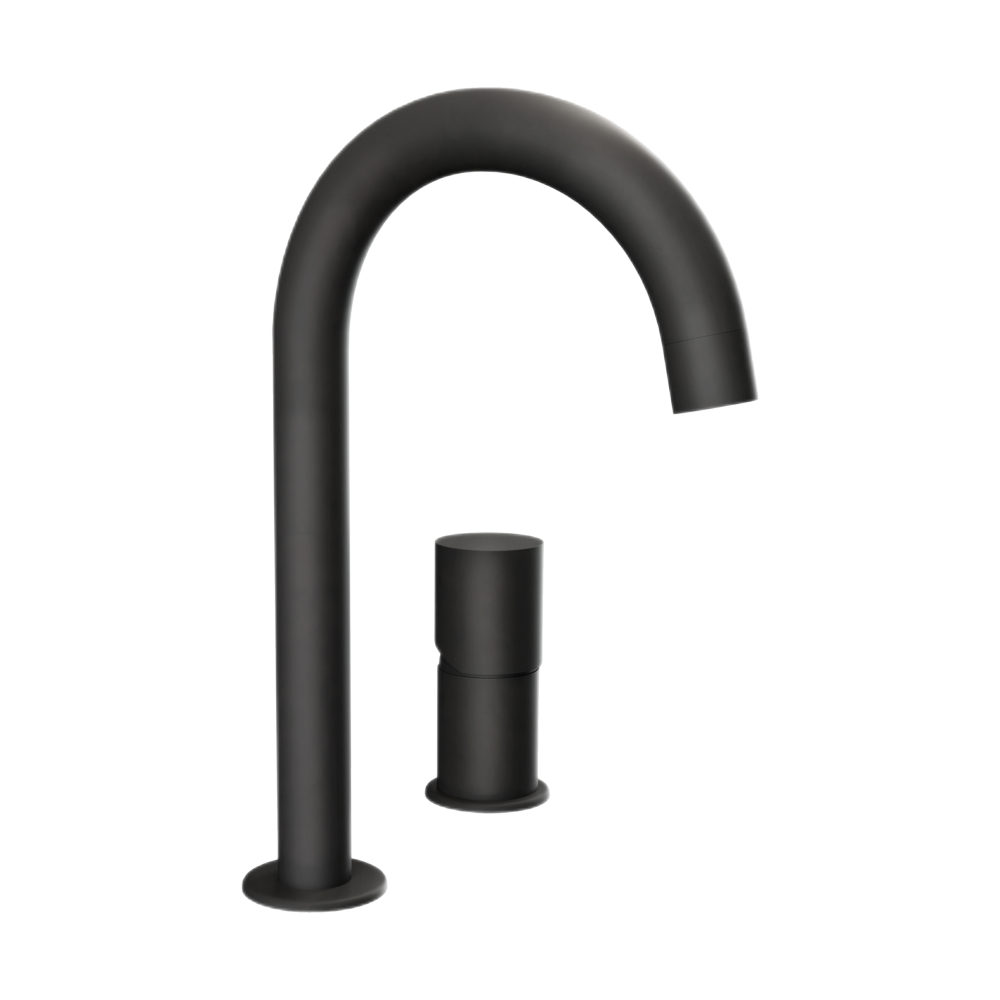 Фото Смеситель для раковины Remer Edge EG557NO, черный матовый